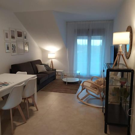 Atico A 3 Km De Sanxenxo Con Piscina Y Garaje Apartment Luaran gambar