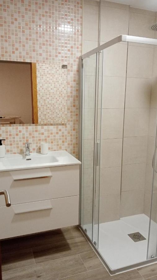 Atico A 3 Km De Sanxenxo Con Piscina Y Garaje Apartment Luaran gambar