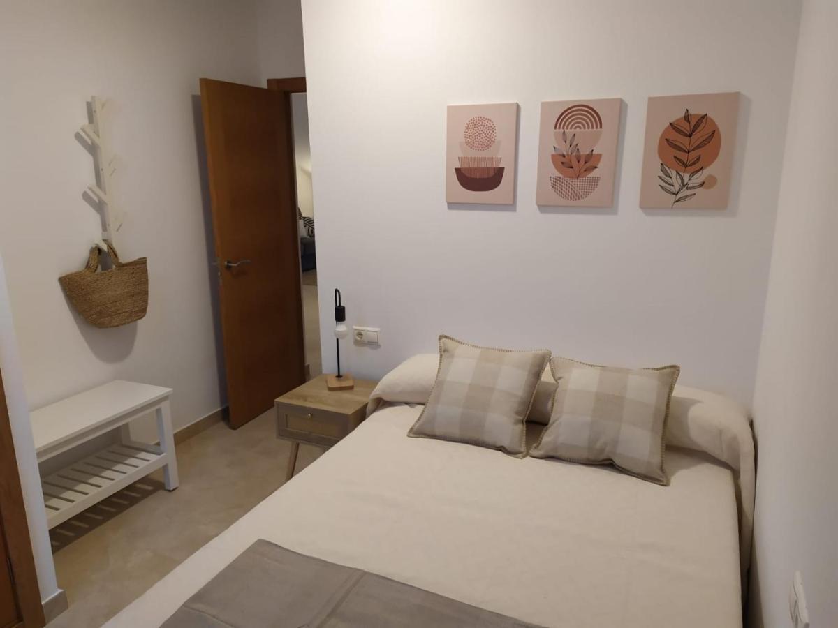 Atico A 3 Km De Sanxenxo Con Piscina Y Garaje Apartment Luaran gambar